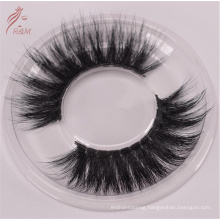 Natural Looking Privete Label 3D Faux Mink Silk Lashes Fiber Synthetic Eyelashes